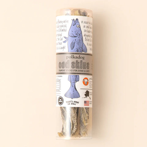 Polkadog cod skins 2.5 oz