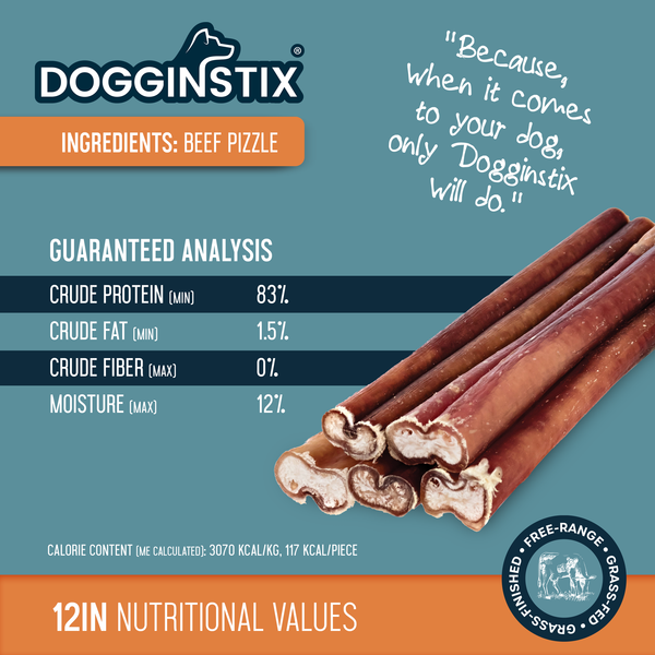 12" Beef Bully Stick