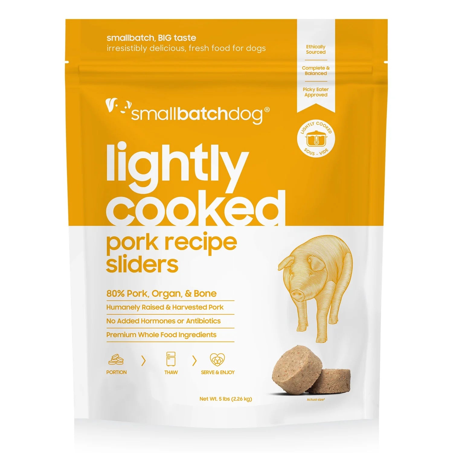 Lightly Cooked Pork Batch