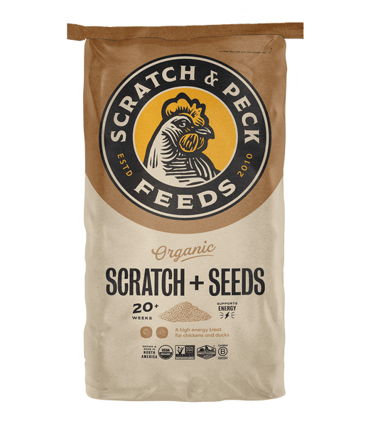 40lb Scratch + Seeds Organic
