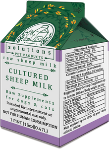 Solutions Cultured Sheep Milk