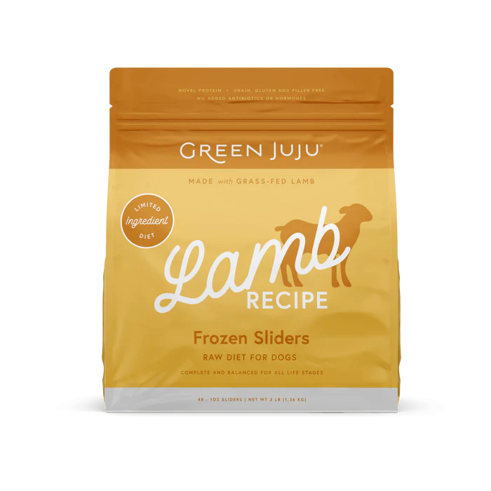 Green Juju Lamb Recipe Frozen Patties & Sliders