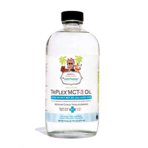 TriPlex™ MCT-3 Oil - MCT Oil for dogs, cats, and birds