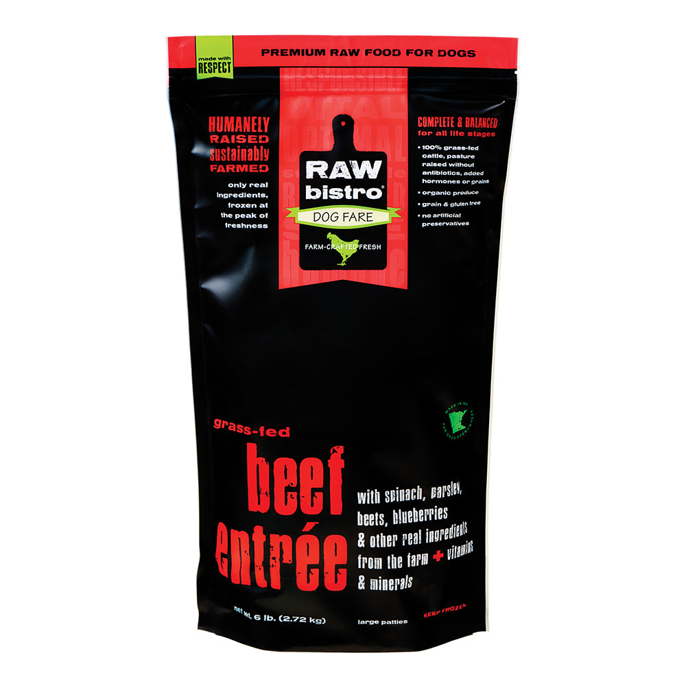 Raw bistro dog food top