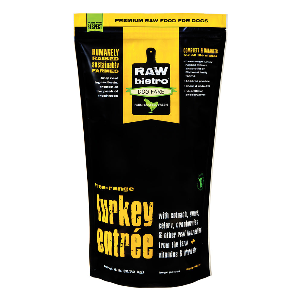 Raw Bistro Turkey Entrée for Dogs