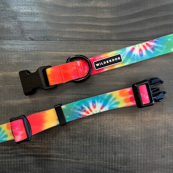 Tie Dye Waterproof Collar