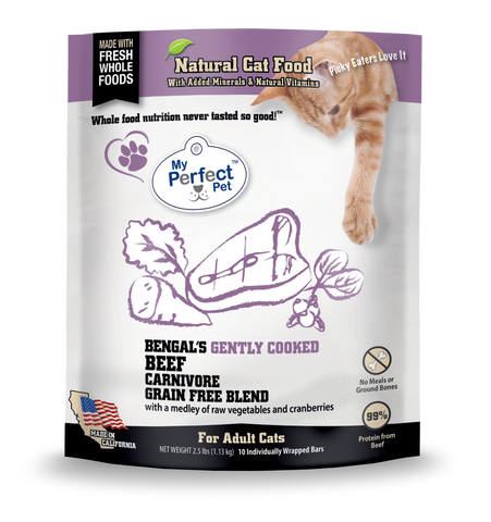 CAT- Bengal’s Beef Carnivore Grain Free Blend