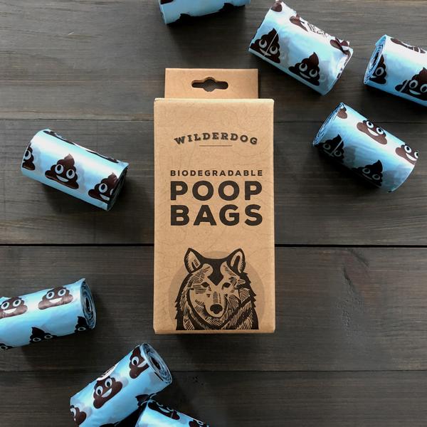 Hand crafted leather poop bag holders — The Golden Dog Co.